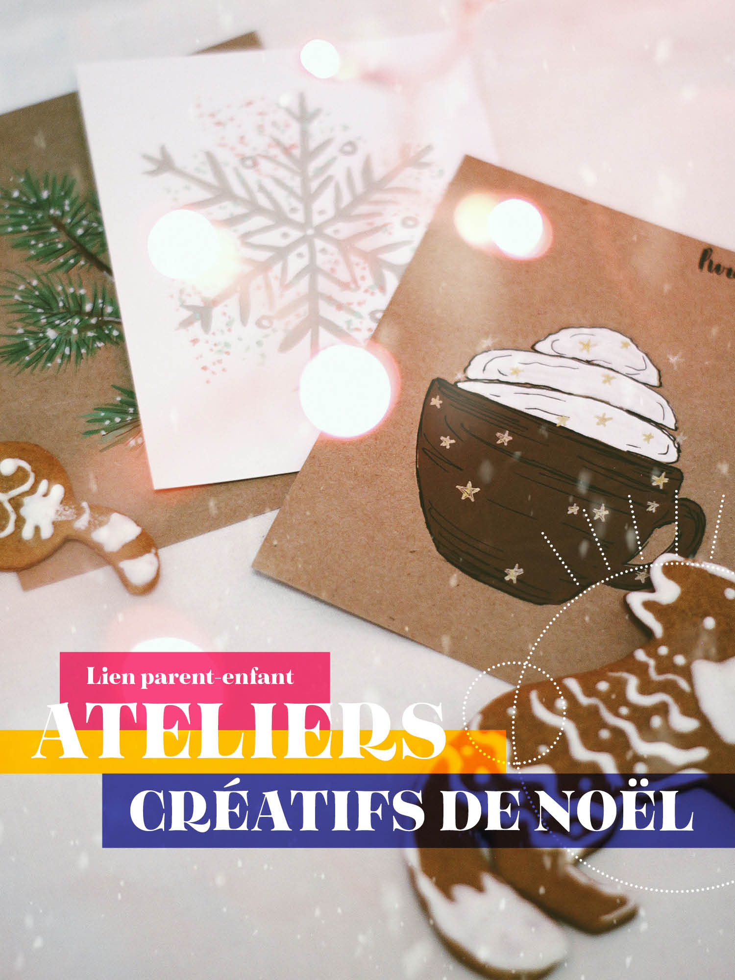 ateliers créatifs de Noël
